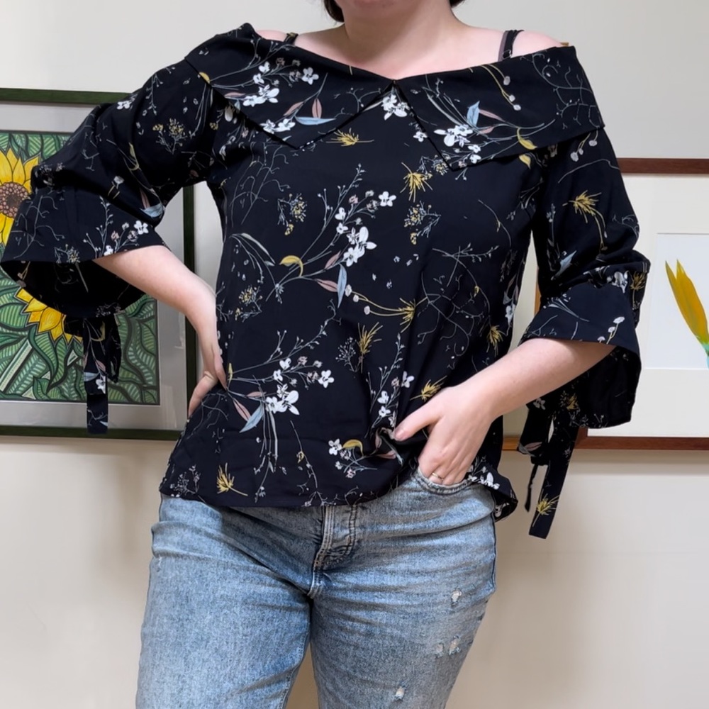 Entro Floral Blouse